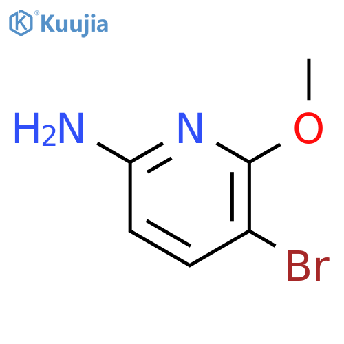 5-Bromo-6-methoxypyridin-2-amine structure