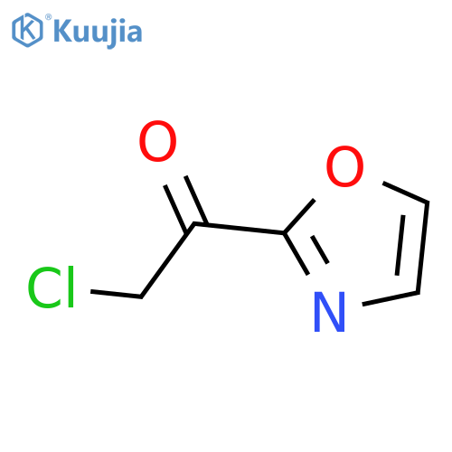 2-Chloro-1-oxazol-2-yl-ethanone structure