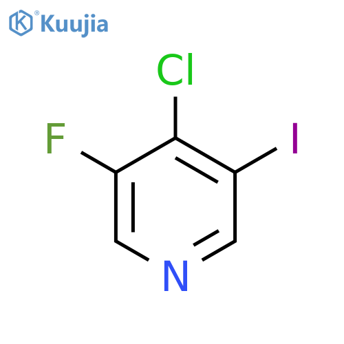 4-Chloro-3-fluoro-5-iodopyridine structure