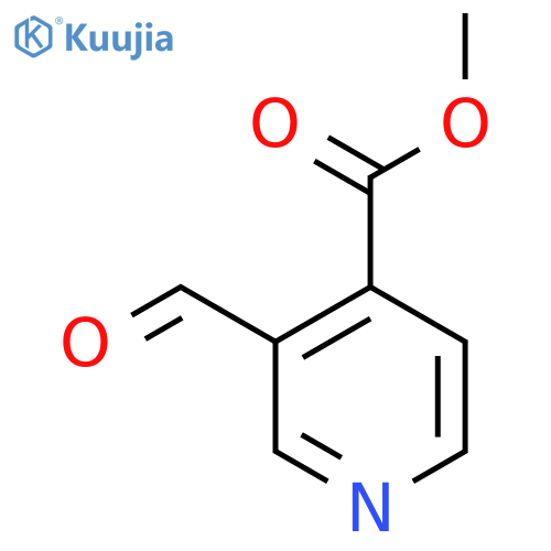 Methyl 3-formylisonicotinate structure