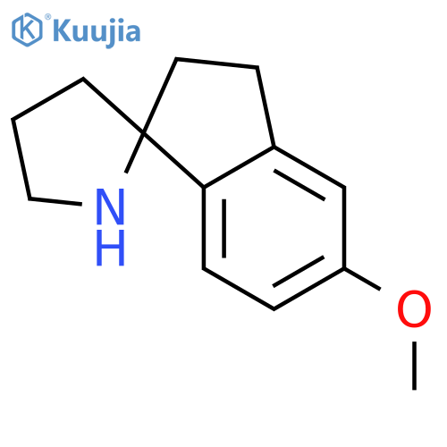 5-Methoxy-2,3-dihydrospiro[indene-1,2'-pyrrolidine] structure