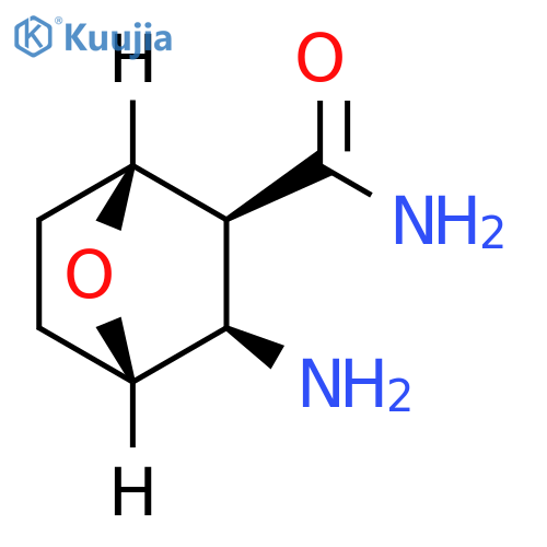 diexo-3-Amino-7-oxa-bicyclo[2.2.1]heptane-2-carboxylic acid amide structure