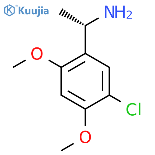 (1S)-1-(5-Chloro-2,4-dimethoxyphenyl)ethan-1-amine structure