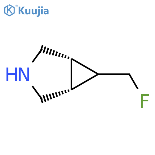 (1R,5S,6R)-6-(fluoromethyl)-3-azabicyclo[3.1.0]hexane structure