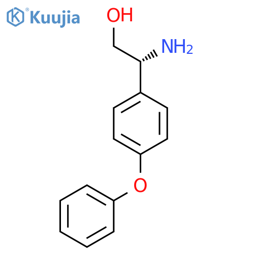 (r)-2-Amino-2-(4-phenoxyphenyl)ethan-1-ol structure