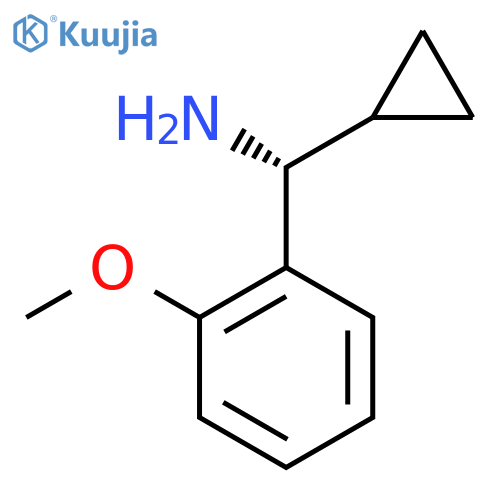 (1R)CYCLOPROPYL(2-METHOXYPHENYL)METHYLAMINE structure