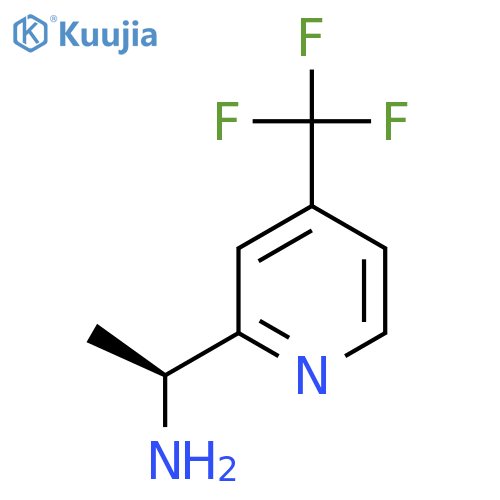 (S)-1-(4-(Trifluoromethyl)pyridin-2-yl)ethan-1-amine structure