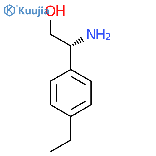 (2R)-2-AMINO-2-(4-ETHYLPHENYL)ETHAN-1-OL structure