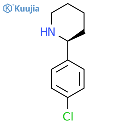 (S)-2-(4-Chlorophenyl)piperidine structure
