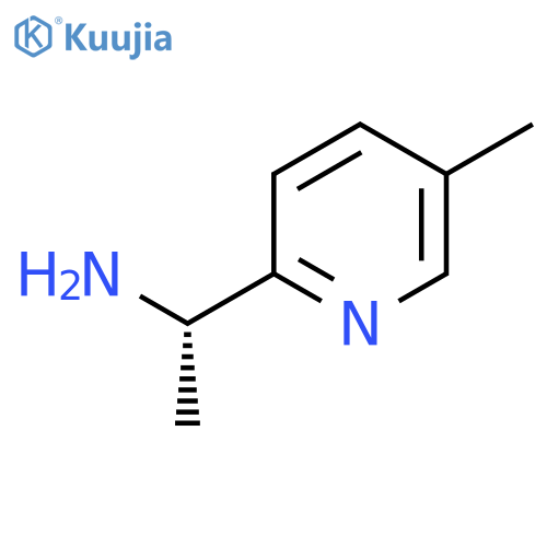 (1S)-1-(5-methylpyridin-2-yl)ethan-1-amine structure