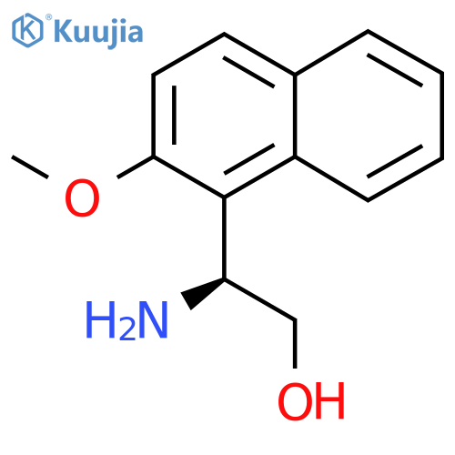 (2S)-2-amino-2-(2-methoxynaphthalen-1-yl)ethan-1-ol structure