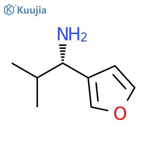 (1S)-1-(3-FURYL)-2-METHYLPROPYLAMINE structure