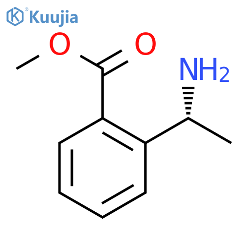 methyl 2-(1R)-1-aminoethylbenzoate structure