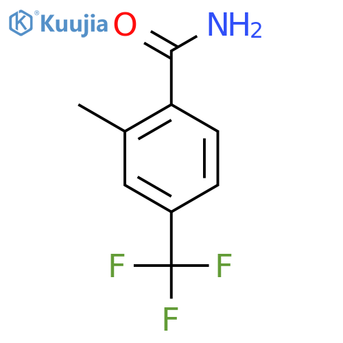 2-Methyl-4-(trifluoromethyl)benzamide structure
