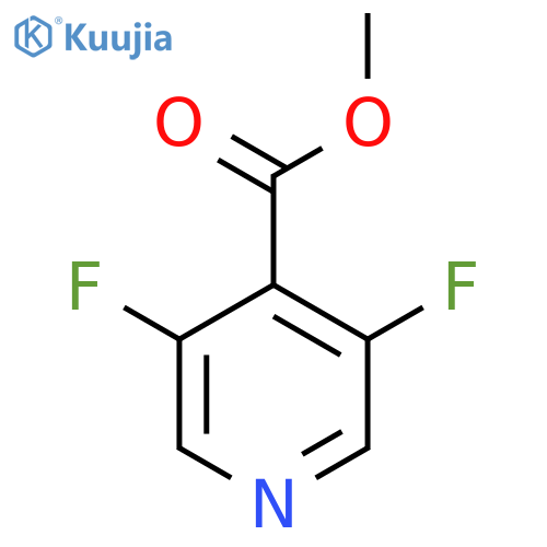 Methyl 3,5-difluoroisonicotinate structure
