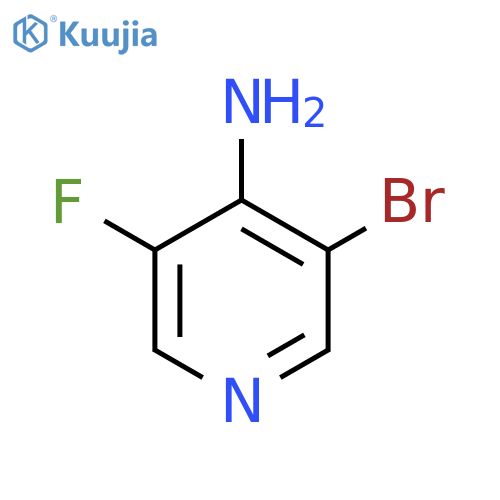 3-Bromo-5-fluoropyridin-4-amine structure