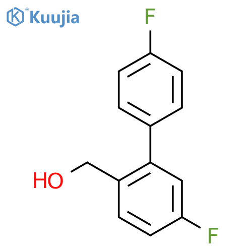 (4',5-Difluorobiphenyl-2-yl)methanol structure