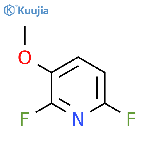 2,6-Difluoro-3-methoxypyridine structure