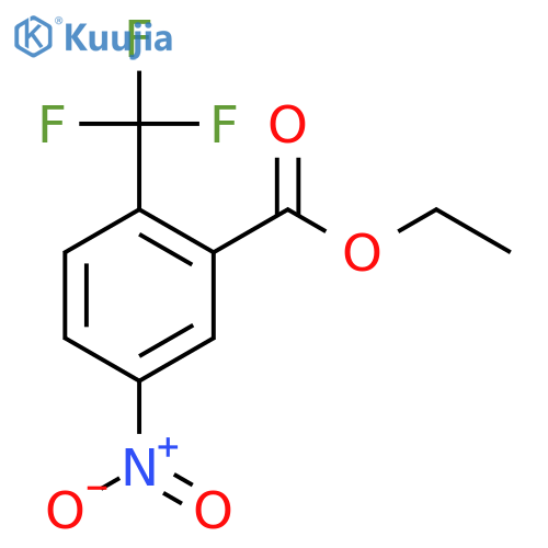 Ethyl 5-nitro-2-(trifluoromethyl)benzoate structure