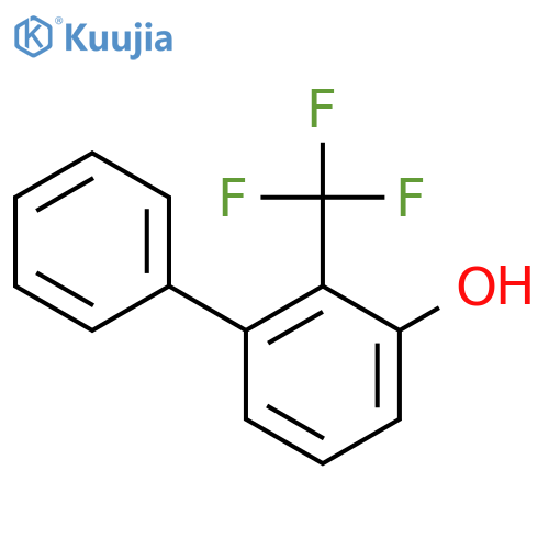 3-Hydroxy-2-(trifluoromethyl)biphenyl structure