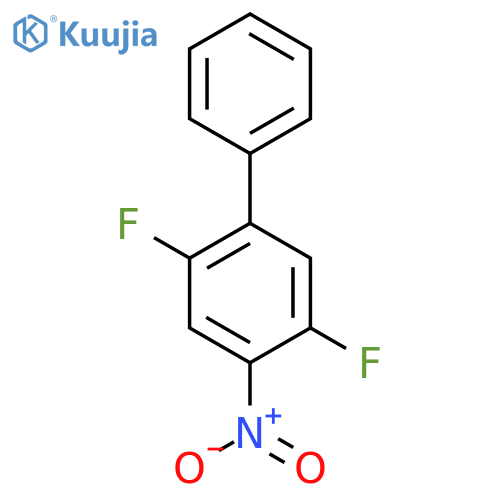 2,5-Difluoro-4-nitrobiphenyl structure