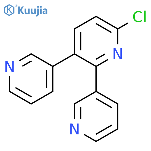6-Chloro-2,3-di(pyridin-3-yl)pyridine structure