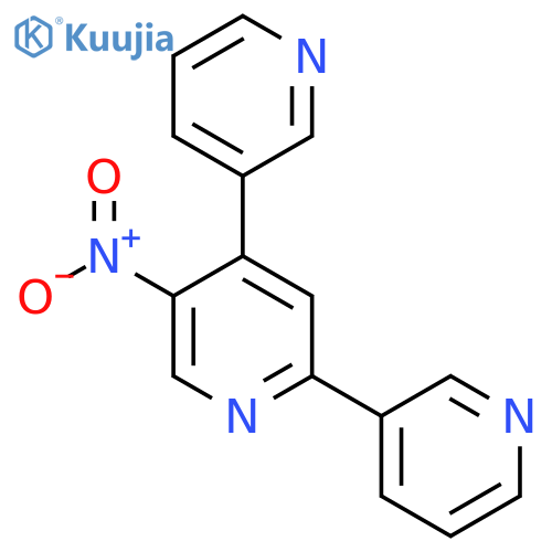 5-Nitro-2,4-di(pyridin-3-yl)pyridine structure