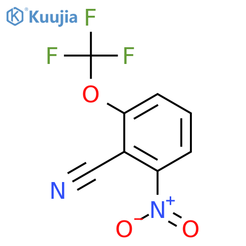 2-nitro-6-(trifluoromethoxy)benzonitrile structure