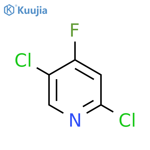 2,5-Dichloro-4-fluoropyridine structure