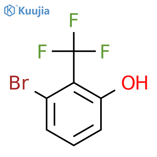 3-bromo-2-(trifluoromethyl)phenol structure