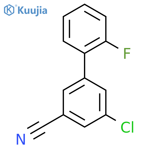 5-Chloro-2'-fluorobiphenyl-3-carbonitrile structure