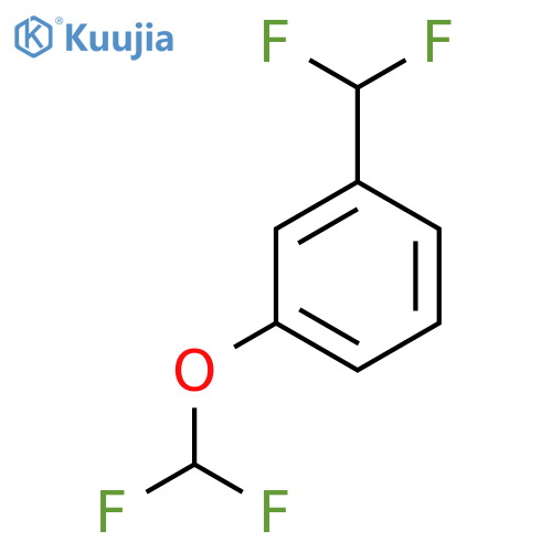 1-(Difluoromethoxy)-3-(difluoromethyl)benzene structure