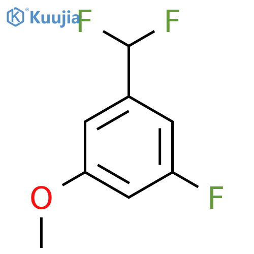 3-(Difluoromethyl)-5-fluoroanisole structure