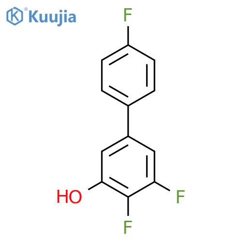 4,4',5-Trifluorobiphenyl-3-ol structure