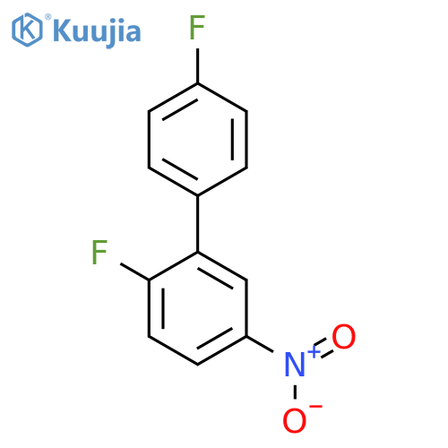 2,4'-Difluoro-5-nitrobiphenyl structure