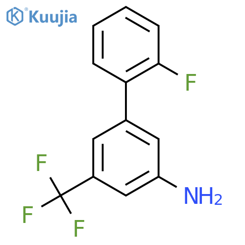 2'-Fluoro-3-(trifluoromethyl)biphenyl-5-amine structure
