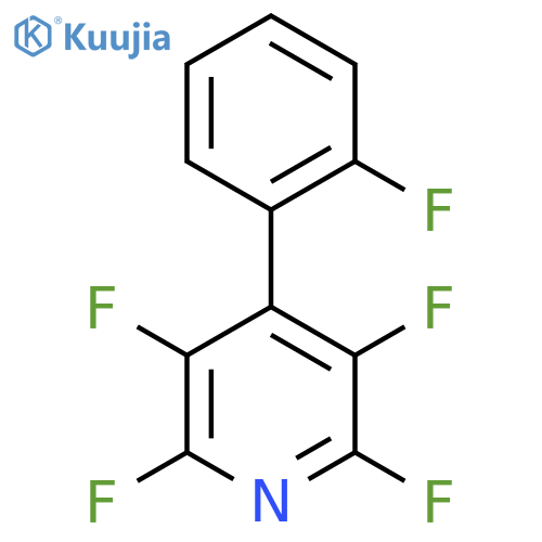2,3,5,6-Tetrafluoro-4-(2-fluorophenyl)pyridine structure