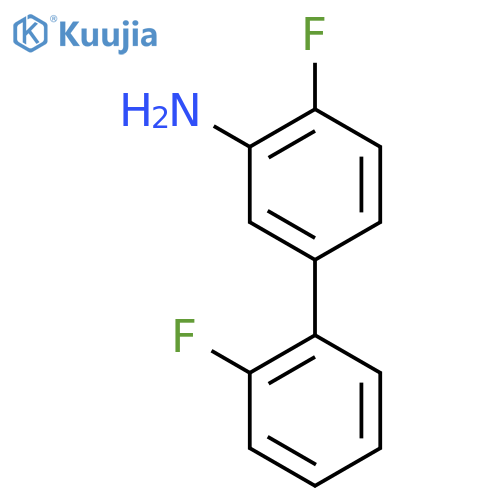 2',4-Difluorobiphenyl-3-amine structure