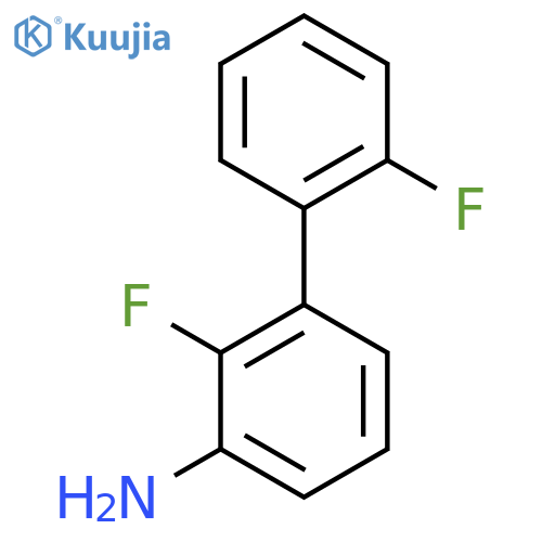 2,2'-Difluoro-biphenyl-3-ylamine structure