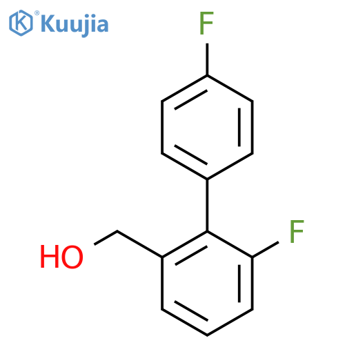 (4',6-Difluorobiphenyl-2-yl)methanol structure