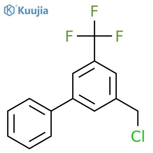 3-(Chloromethyl)-5-(trifluoromethyl)biphenyl structure
