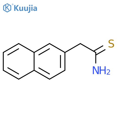 2-(naphthalen-2-yl)ethanethioamide structure