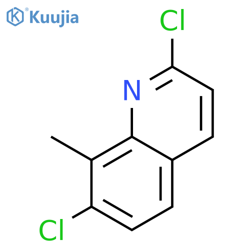 2,7-Dichloro-8-methylquinoline structure