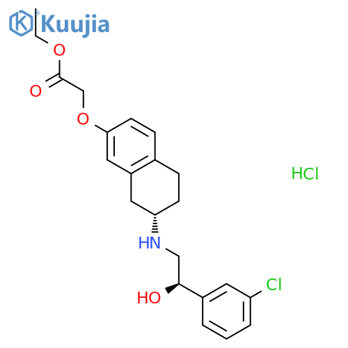Amibegron hydrochloride structure