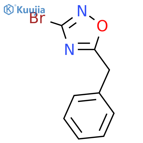 5-Benzyl-3-bromo-1,2,4-oxadiazole structure