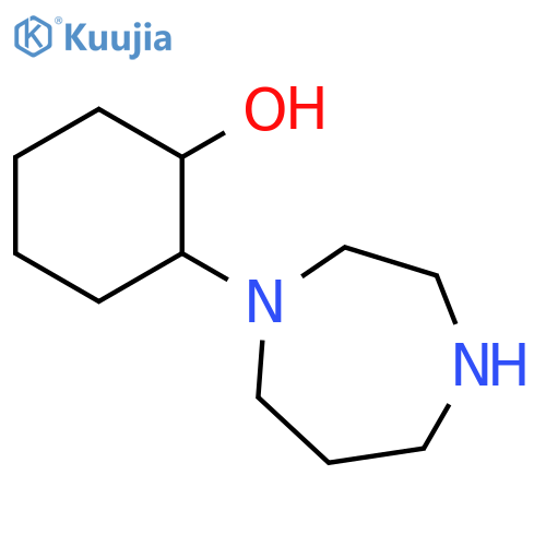 2-(1,4-diazepan-1-yl)cyclohexan-1-ol structure