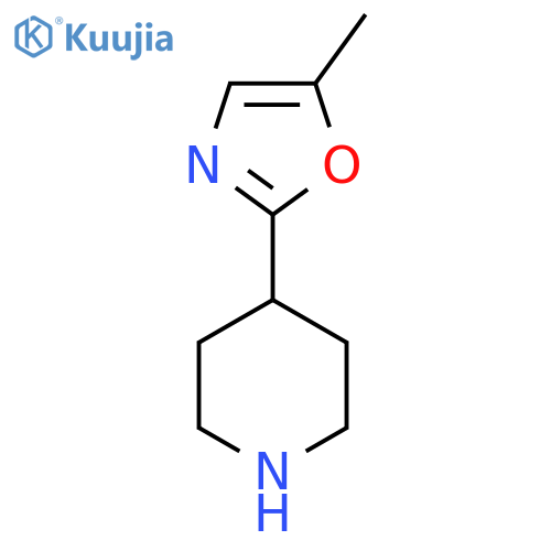 4-(5-methyl-2-oxazolyl)Piperidine structure