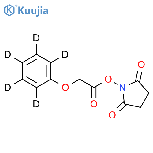 N-(Phenoxy-d5-acetoxy)succinimide structure