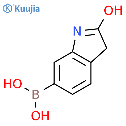 Oxindole-6-boronic Acid structure