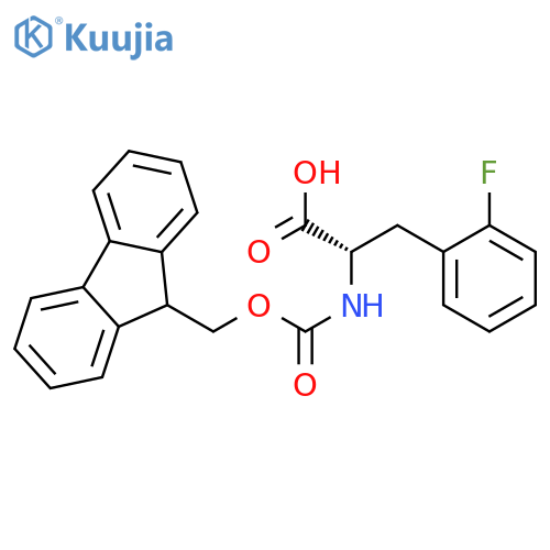 Fmoc-L-2-Fluoro-4-chlorophe structure